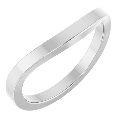 Matching Band for 8x6 mm Oval Ring