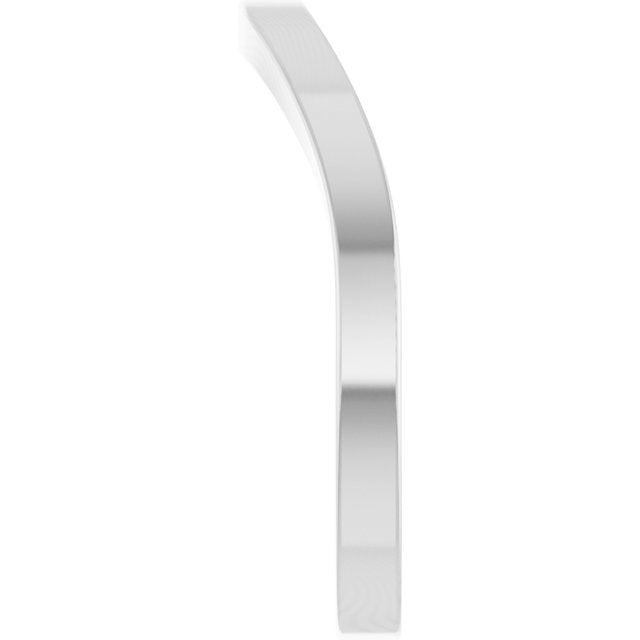 Matching Band for 8x6 mm Oval Ring