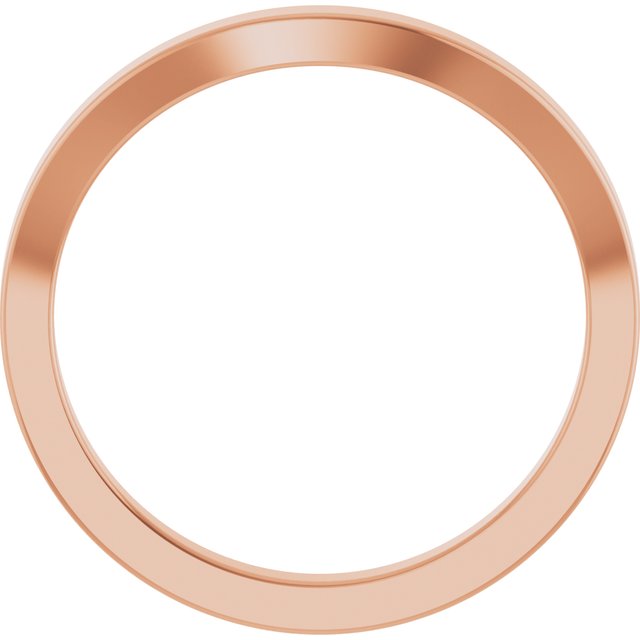 Matching Band for 7x5 mm Oval Ring