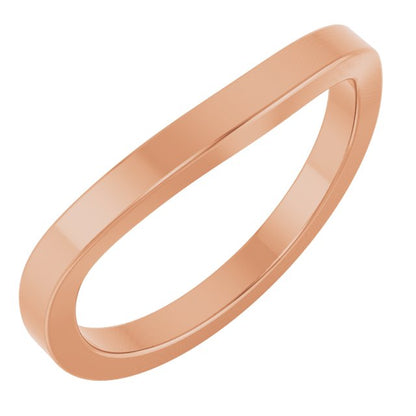 Matching Band for 7x5 mm Oval Ring
