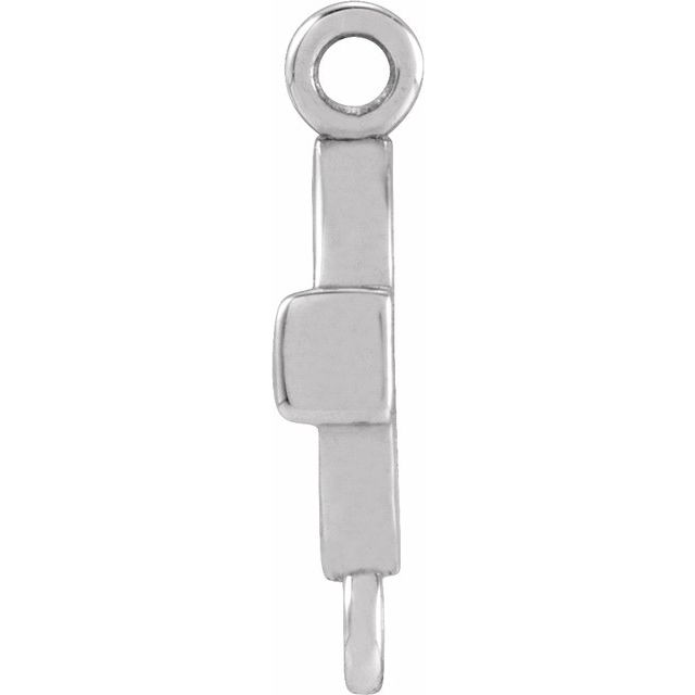 .05 CT Natural Diamond Link, 4.1 mm x 9.9 mm