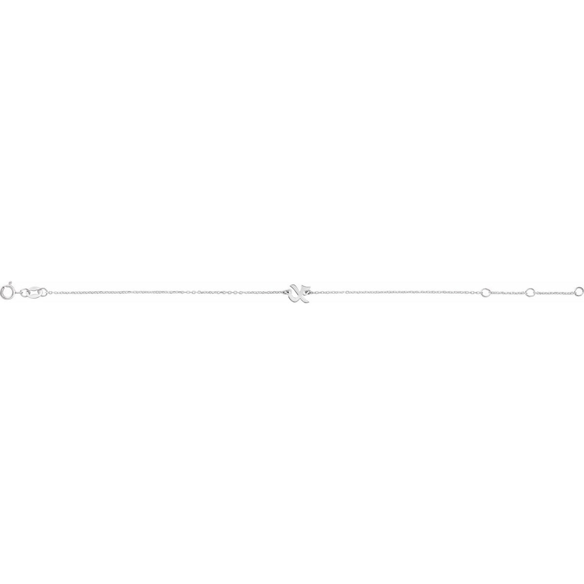 Initial 6 1/2-7 1/2" Bracelet