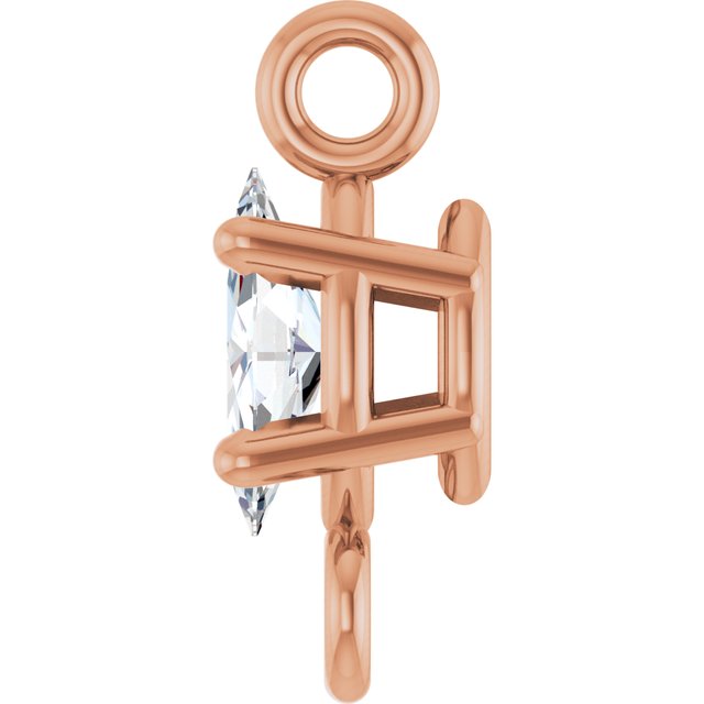 Lab-Grown Diamond .07 CTW Lab-Grown Diamond 4-Prong Link
