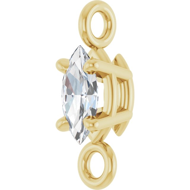 Lab-Grown Diamond .07 CTW Lab-Grown Diamond 4-Prong Link