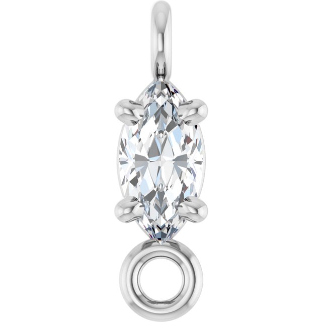 Lab-Grown Diamond .07 CTW Lab-Grown Diamond 4-Prong Link