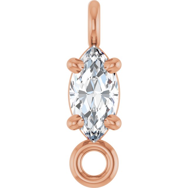 Lab-Grown Diamond .07 CTW Lab-Grown Diamond 4-Prong Link