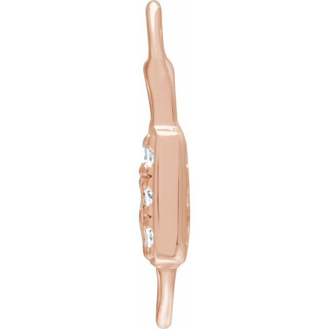 Petite Pavé® .035 CTW Natural Diamond Lock Link