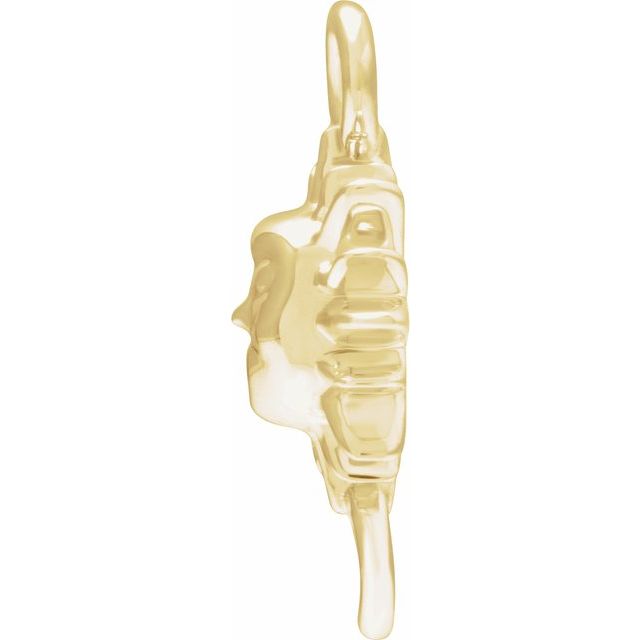Petite Pavé® .0045 CT Natural Diamond Sun & Moon Link