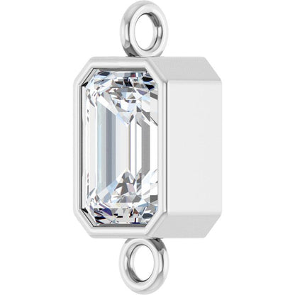 1/2 CT Lab-Grown Diamond Bezel-Set Link