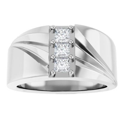 1/2 CTW Lab-Grown Diamond Band, 11.16 mm