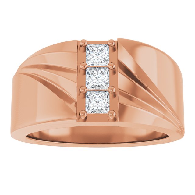 1/2 CTW Lab-Grown Diamond Band, 11.16 mm