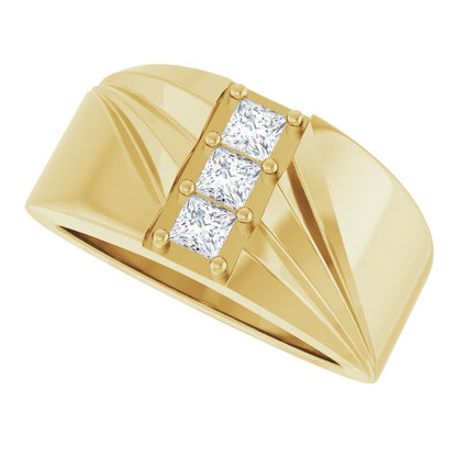 1/2 CTW Lab-Grown Diamond Band, 11.16 mm