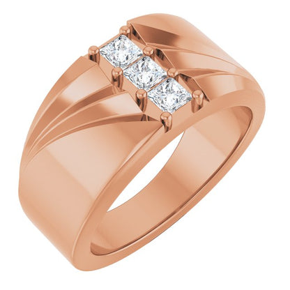 1/2 CTW Lab-Grown Diamond Band, 11.16 mm