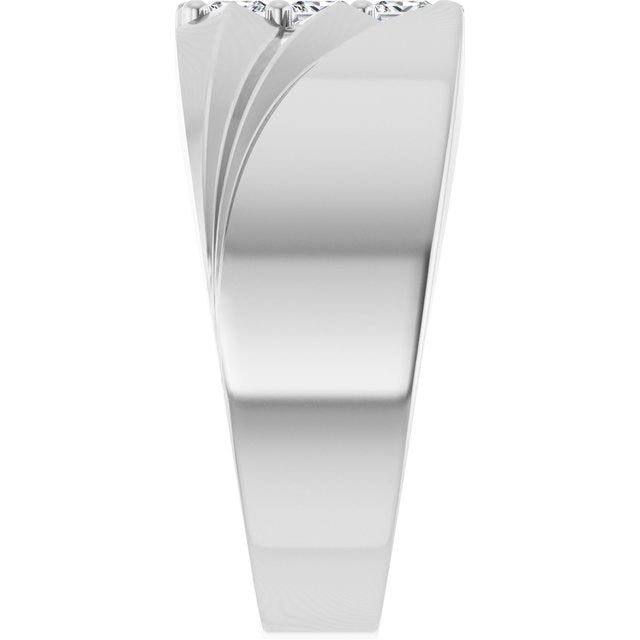 1/2 CTW Lab-Grown Diamond Band, 11.16 mm