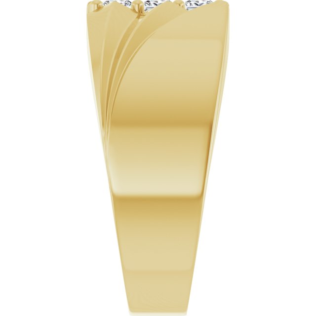 1/2 CTW Lab-Grown Diamond Band, 11.16 mm