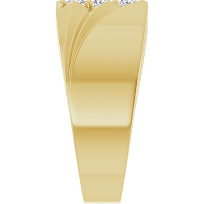 1/2 CTW Lab-Grown Diamond Band, 11.16 mm