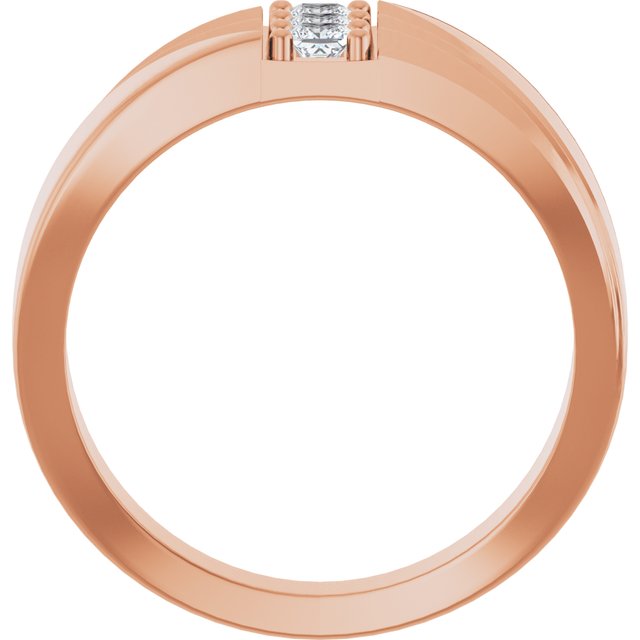 1/4 CTW Lab-Grown Diamond Band, 11.11 mm