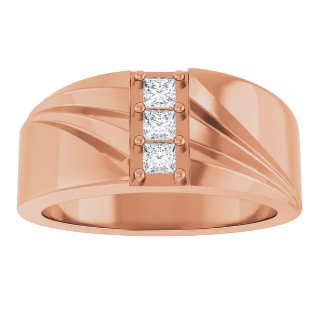 1/4 CTW Lab-Grown Diamond Band, 11.11 mm