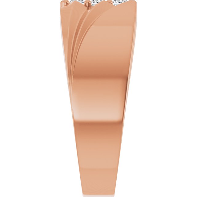 1/4 CTW Lab-Grown Diamond Band, 11.11 mm