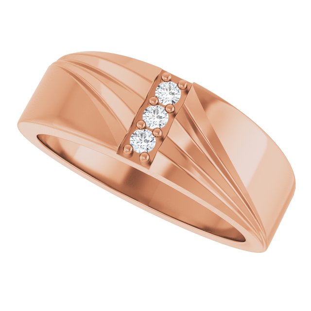 1/10 CTW Lab-Grown Diamond Band, 7.82 mm