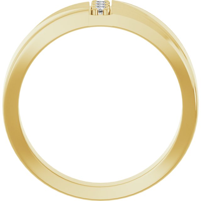 1/10 CTW Lab-Grown Diamond Band, 7.82 mm