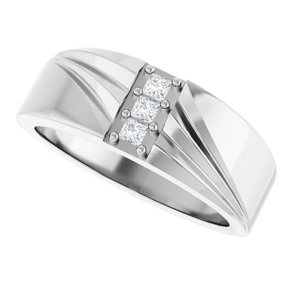 1/8 CTW Lab-Grown Diamond Band, 7.86 mm