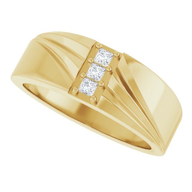 1/8 CTW Lab-Grown Diamond Band, 7.86 mm