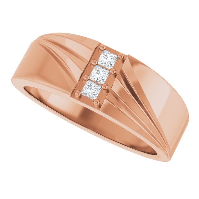 1/8 CTW Lab-Grown Diamond Band, 7.86 mm
