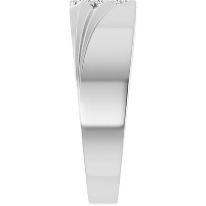 1/8 CTW Lab-Grown Diamond Band, 7.86 mm