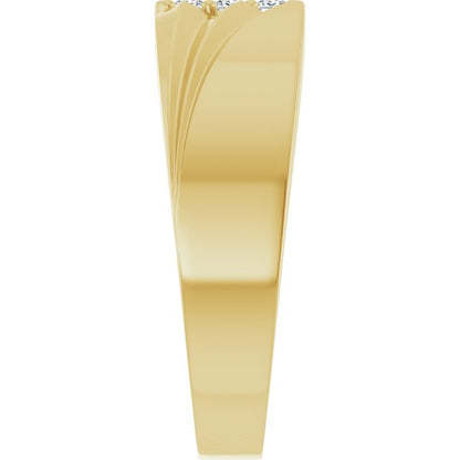 1/8 CTW Lab-Grown Diamond Band, 7.86 mm