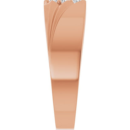 1/8 CTW Lab-Grown Diamond Band, 7.86 mm