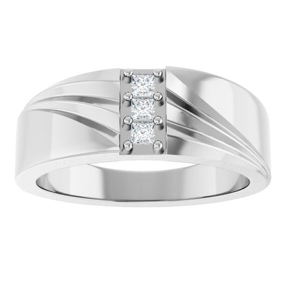 1/8 CTW Lab-Grown Diamond Band, 7.86 mm