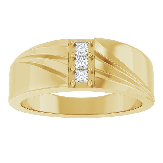 1/8 CTW Lab-Grown Diamond Band, 7.86 mm
