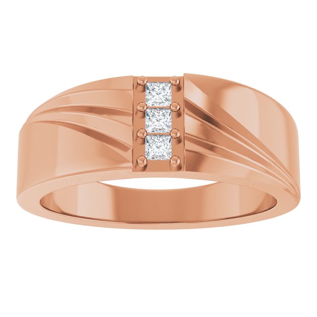 1/8 CTW Lab-Grown Diamond Band, 7.86 mm
