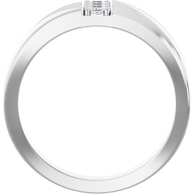1/8 CTW Lab-Grown Diamond Band, 7.86 mm