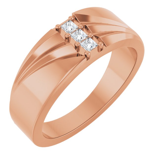 1/8 CTW Lab-Grown Diamond Band, 7.86 mm