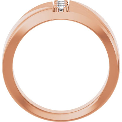 1/4 CTW Lab-Grown Diamond Band, 11.11 mm