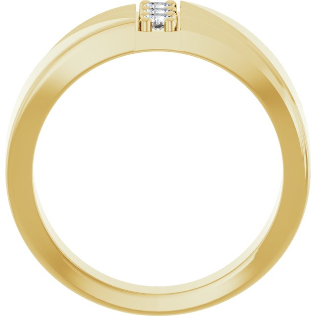 1/4 CTW Lab-Grown Diamond Band, 11.11 mm