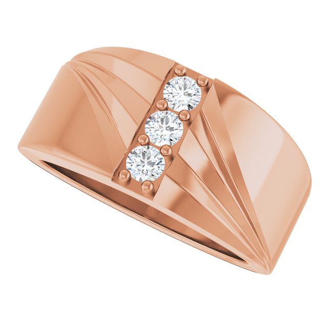 1/4 CTW Lab-Grown Diamond Band, 11.11 mm