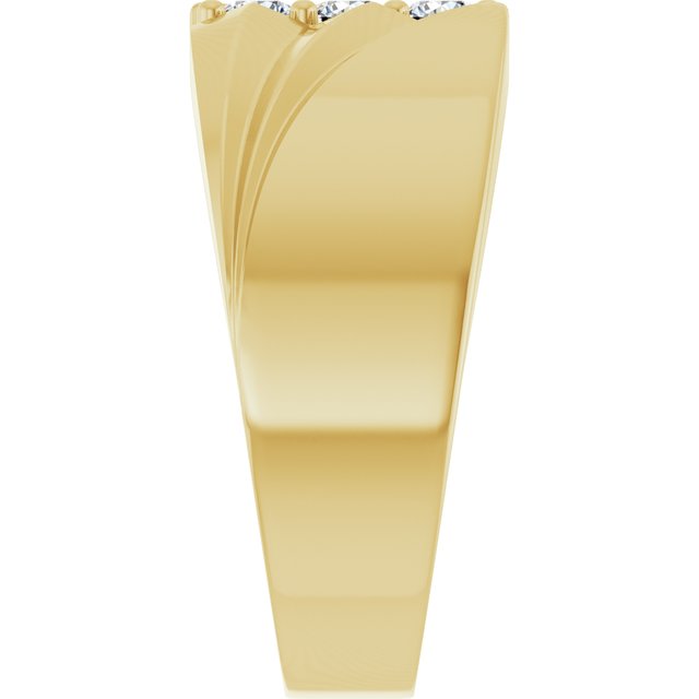 1/4 CTW Lab-Grown Diamond Band, 11.11 mm