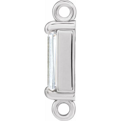 .06 CT Lab-Grown Diamond Link, 1.8 mm x 8 mm