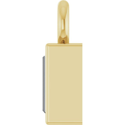 1/10 CT Lab-Grown Diamond Dangle, 2.9 mm x 7.5 mm