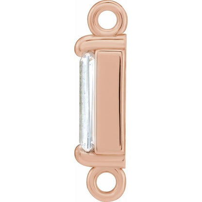 .06 CT Lab-Grown Diamond Link, 1.8 mm x 8 mm