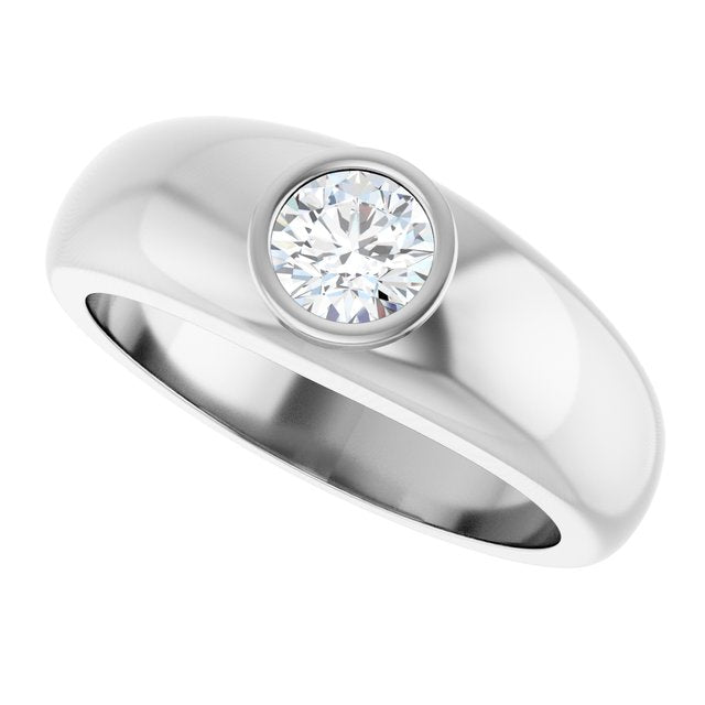 1/2 CT Lab Grown Diamond Band