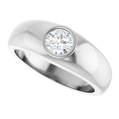 1/2 CT Lab Grown Diamond Band