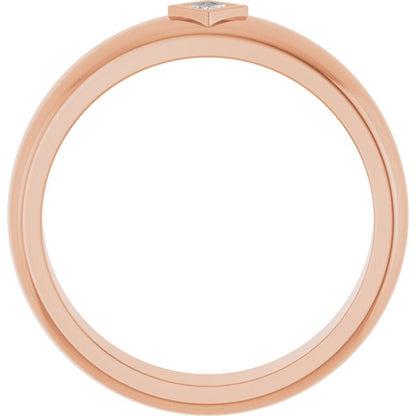.05 CT Lab Grown Diamond Band