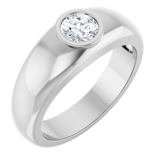 1/2 CT Lab Grown Diamond Band