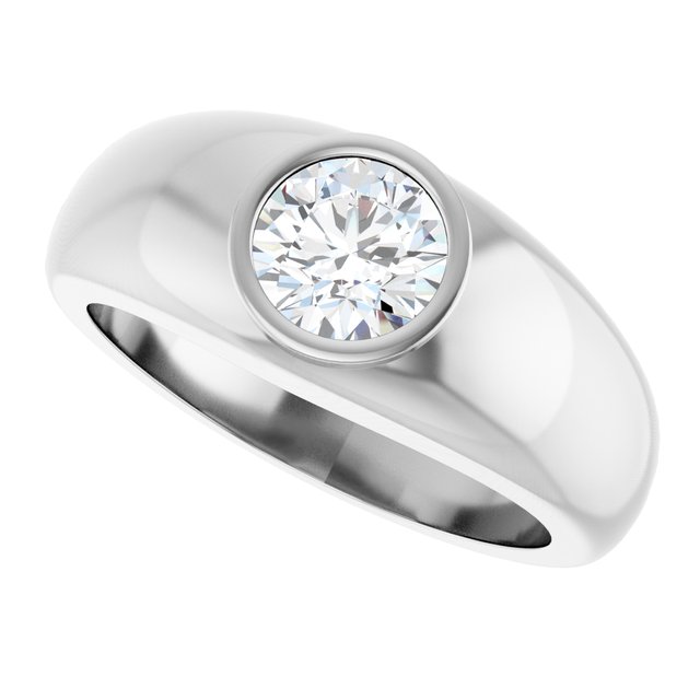 1 CT Lab Grown Diamond Band