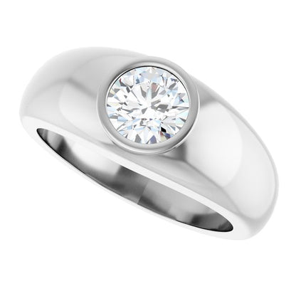 1 CT Lab Grown Diamond Band