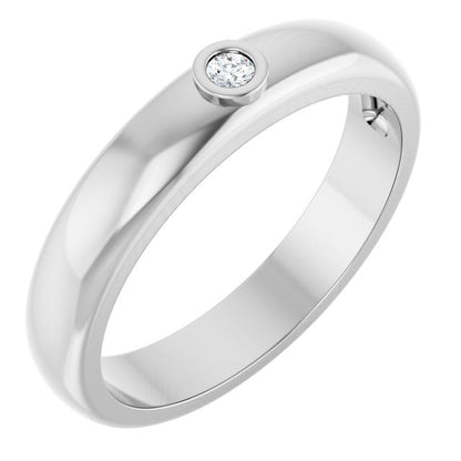 .03 CT Lab Grown Diamond Band